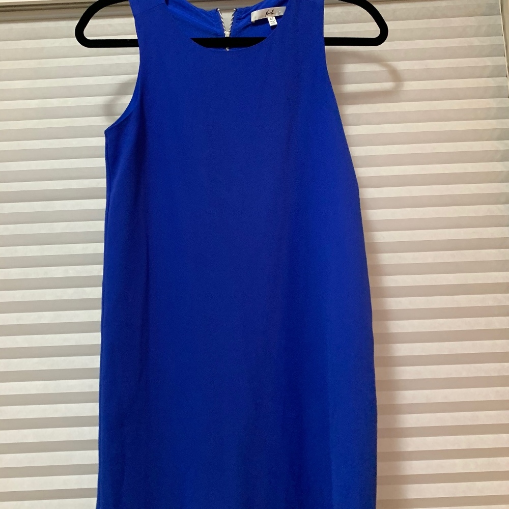 Royal blue dress